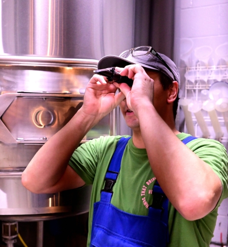 One of many inspections for quality control.