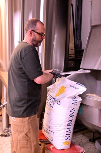 Later on Simpsons malt goes in.